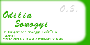 odilia somogyi business card